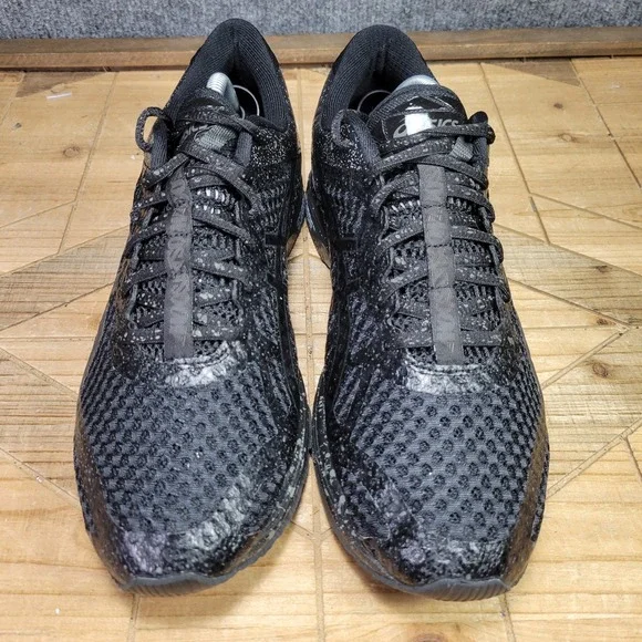 Asics Gel Noosa Tri 11 Mens Size 10.5 Triple Black T626Q Running‎ Athletic Shoes